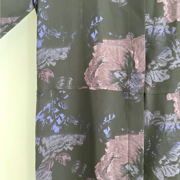 Wilfred silk button up floral dress - Picture 3 of 11